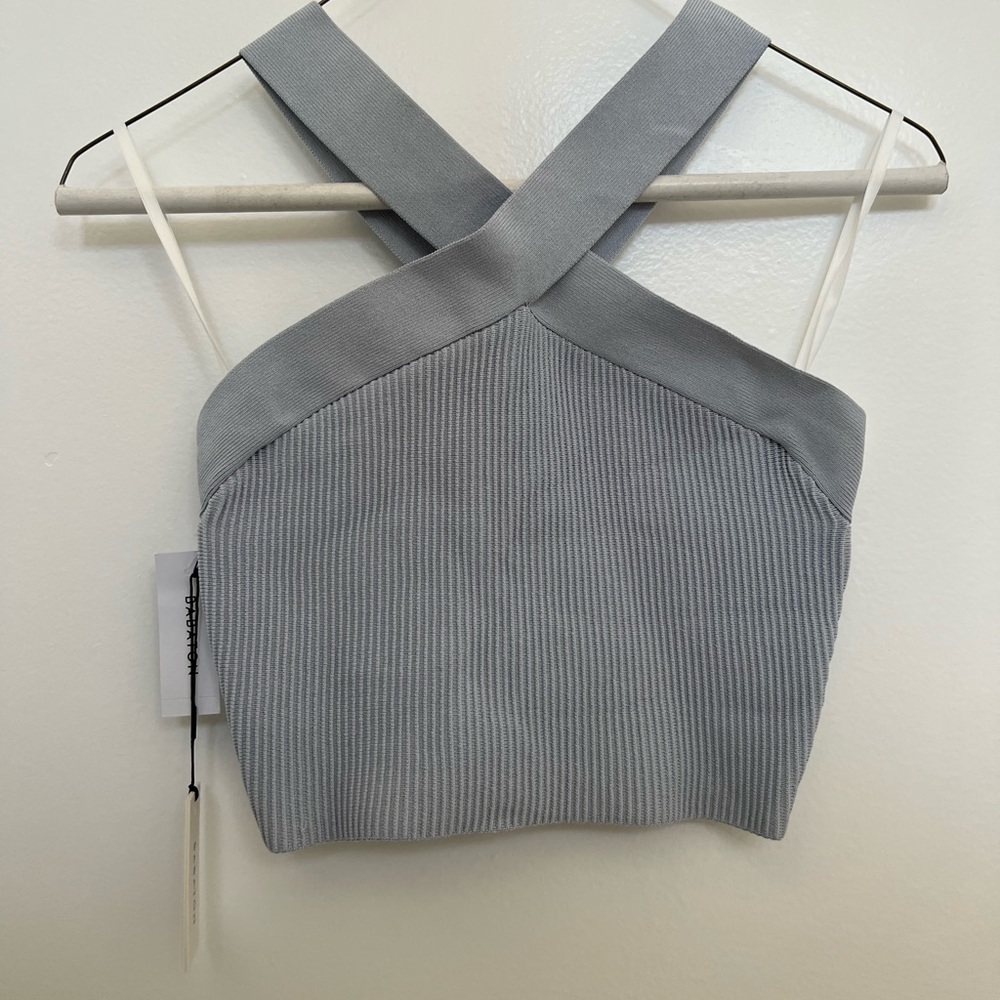 Aritzia Criss Cross Sculpt Tank Top - Picture 3 of 7